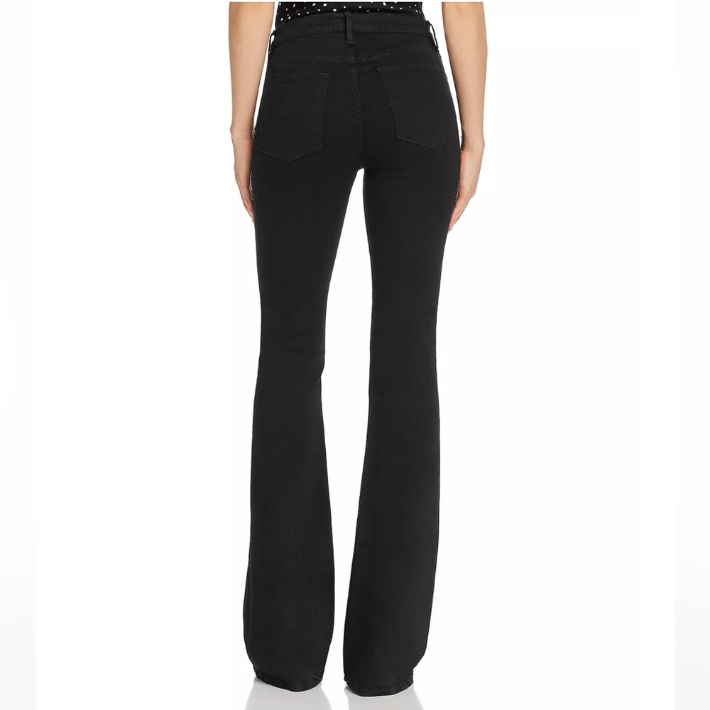 FRAME DENIM Black fitted flare jean - Picture 3 of 11